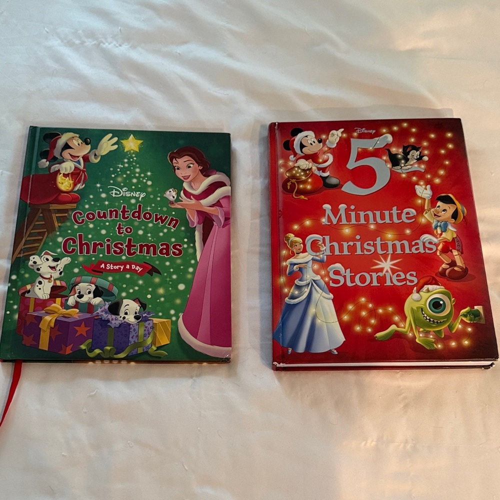 Disney Christmas Storybook Duo - Green & Red Covers